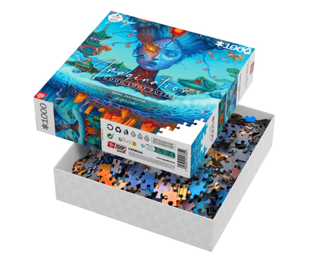 Merch Imagination Puzzle: Kamil Jakóbczak Fudżi / Fuji 1000 elemen - 1275297 - zdjęcie 4